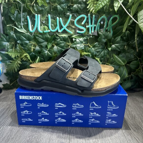 Birkenstock Arizona CT Mens Sandals  Size 44 Black NEW in box with tag main image 5